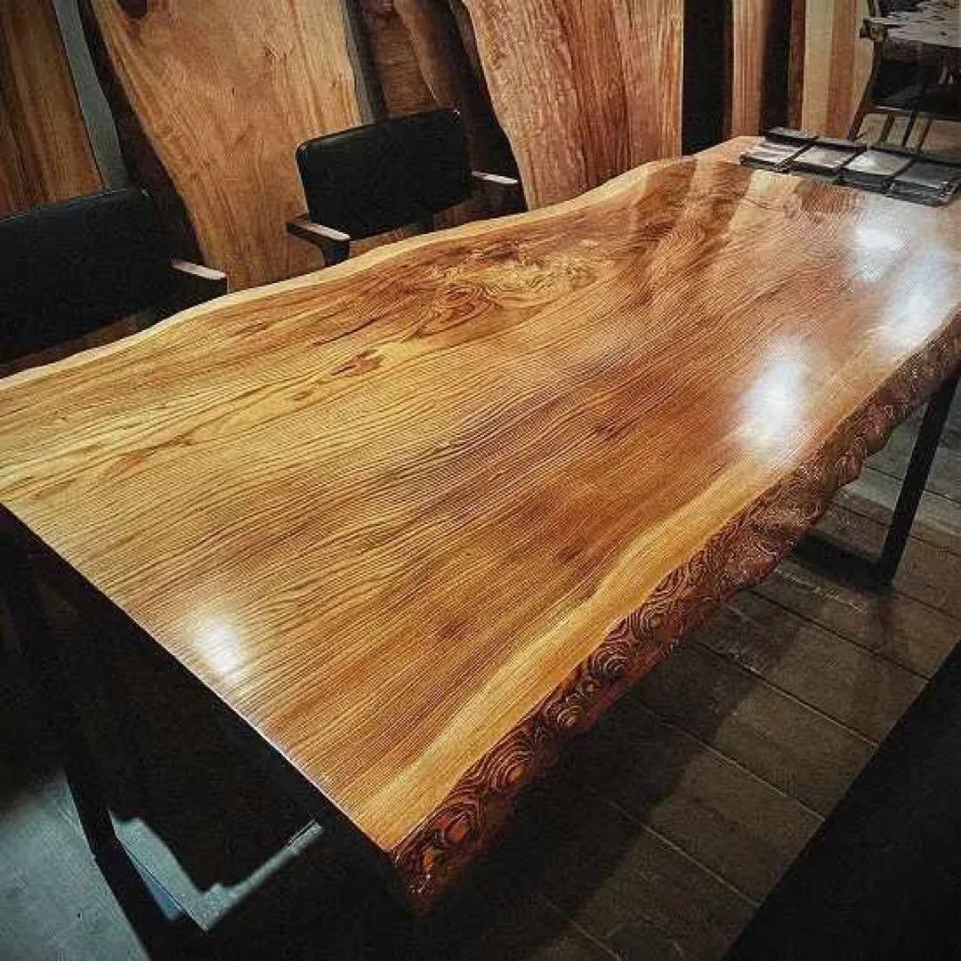 屋久杉　一枚板　テーブル