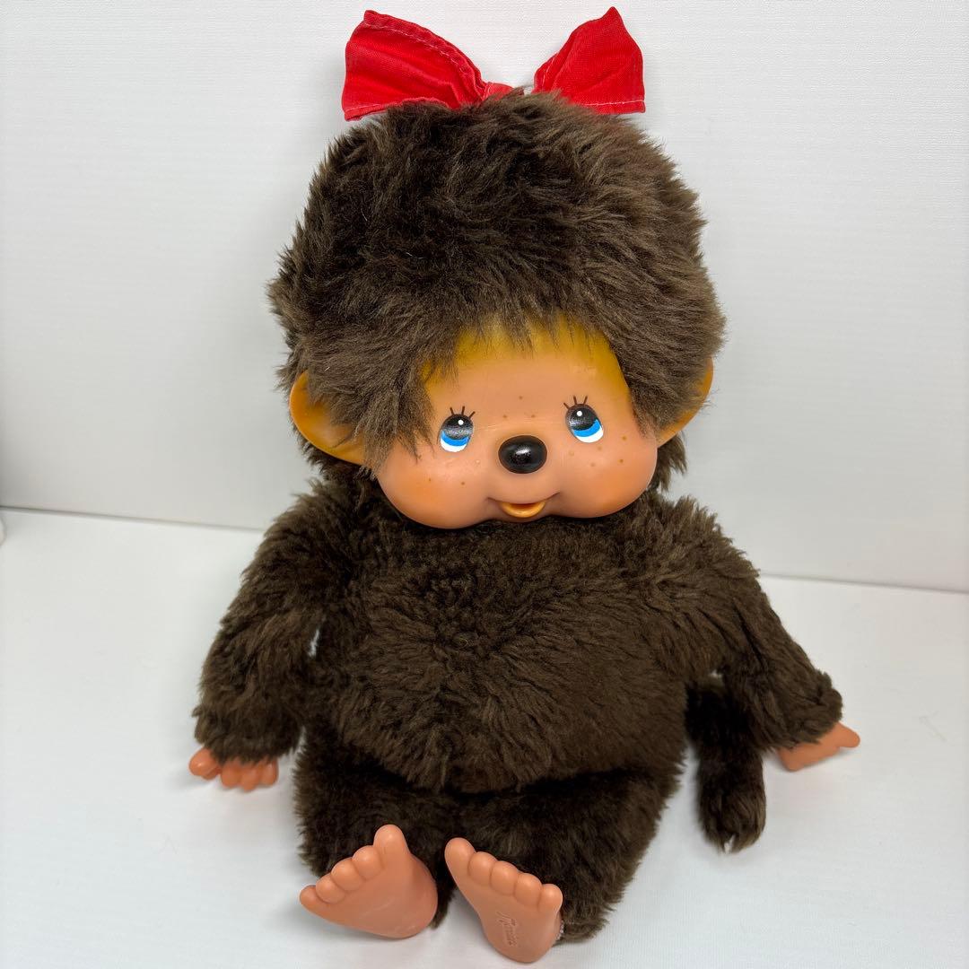 ビンテージ ジュニア タイプ モンチッチ 女の子 monchhichi 1580