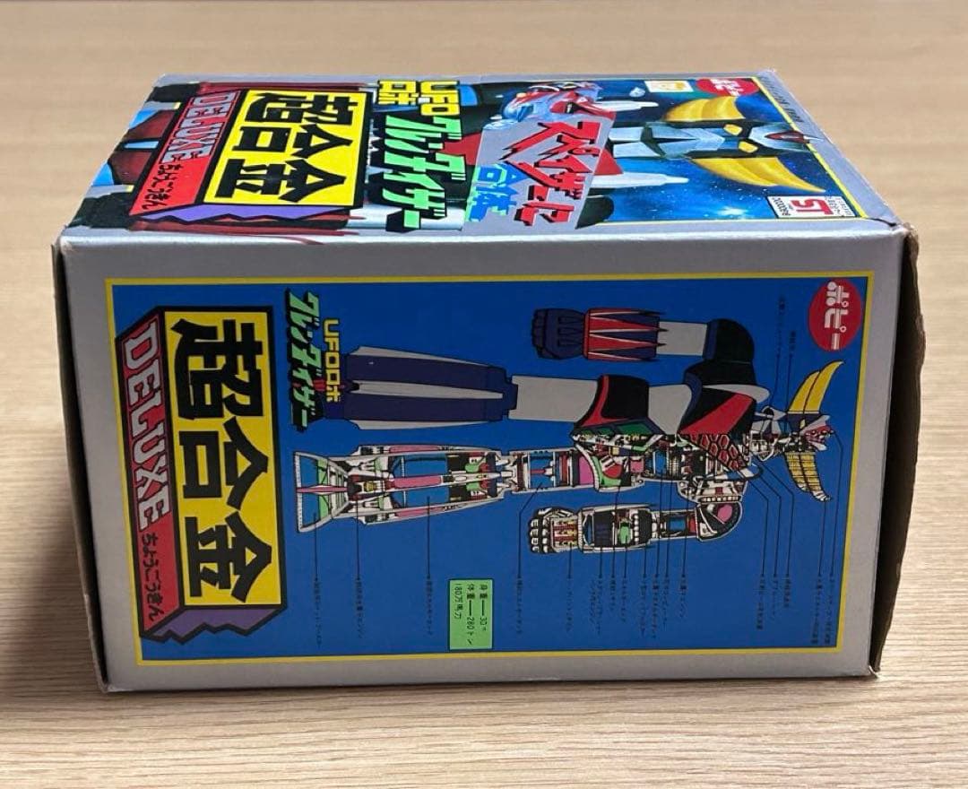 DX超合金　UFOロボ　グレンダイザー　当時物　箱・冊子付き