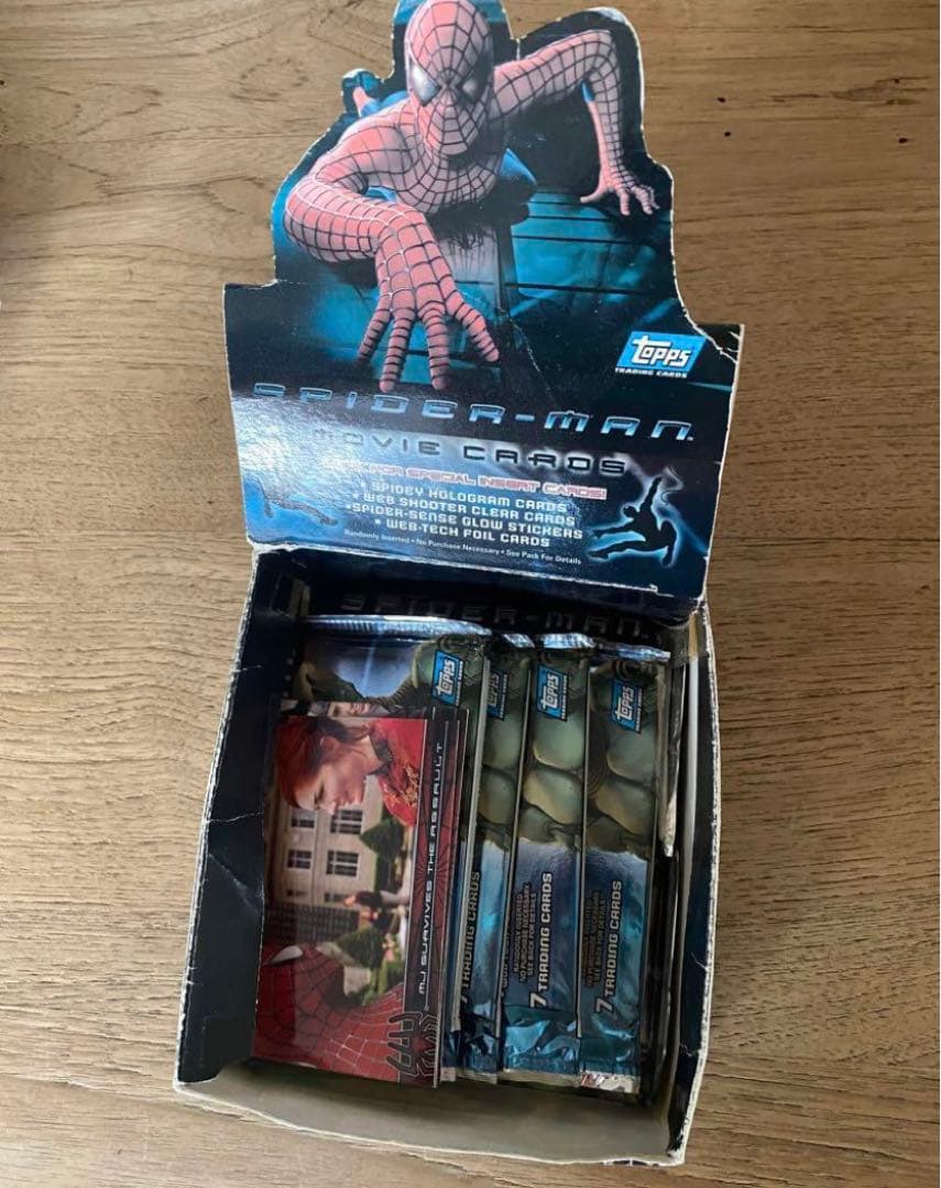 スパイダーマン トレーディングカード　topps