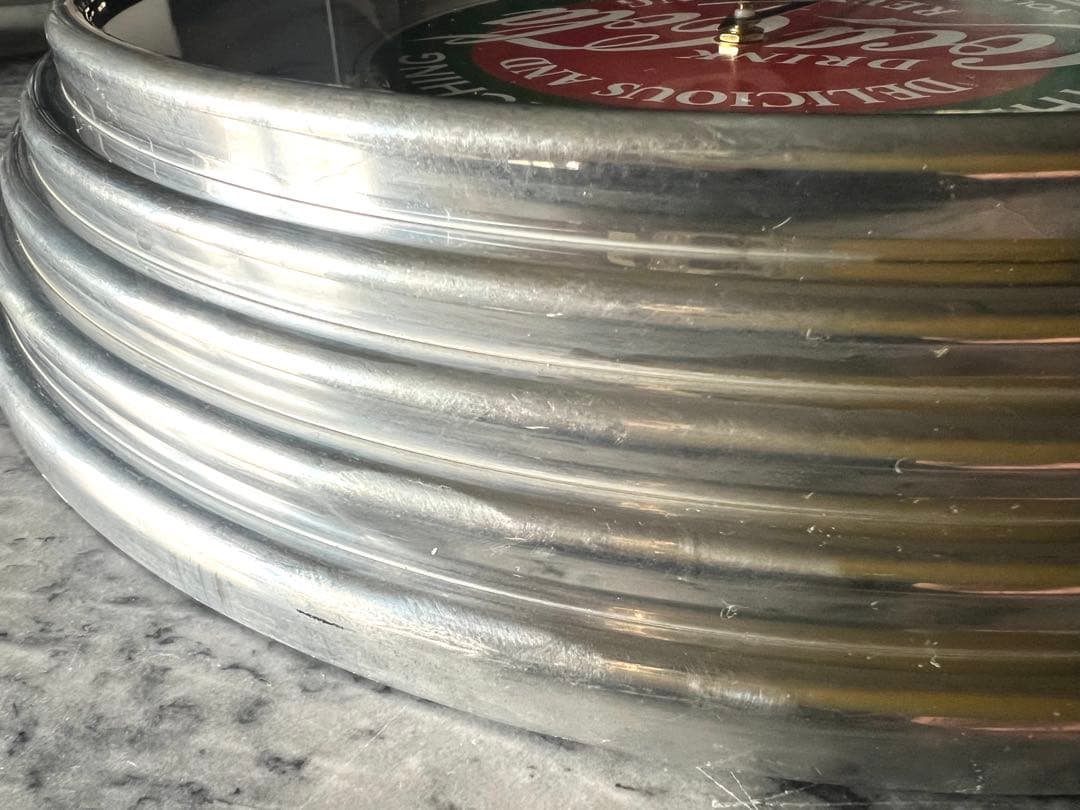 Coca-Cola ネオンサイン掛時計 アダプター 元箱付