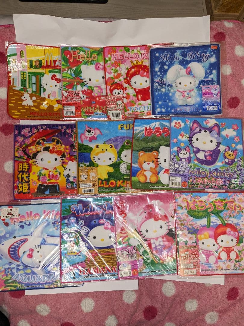 ご当地キティストラップ　レアまとめ売り218点♥