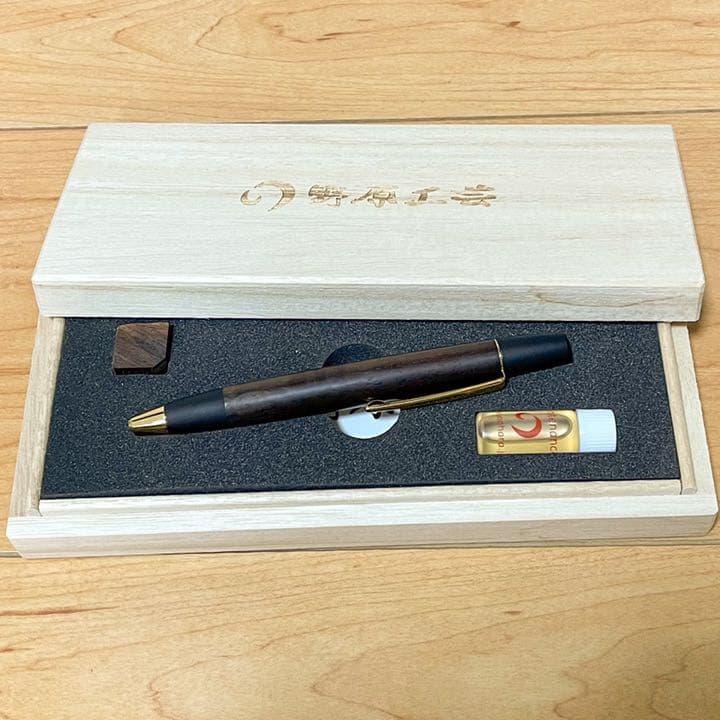 野原工芸 ボールペン ハカランダ ロータリー