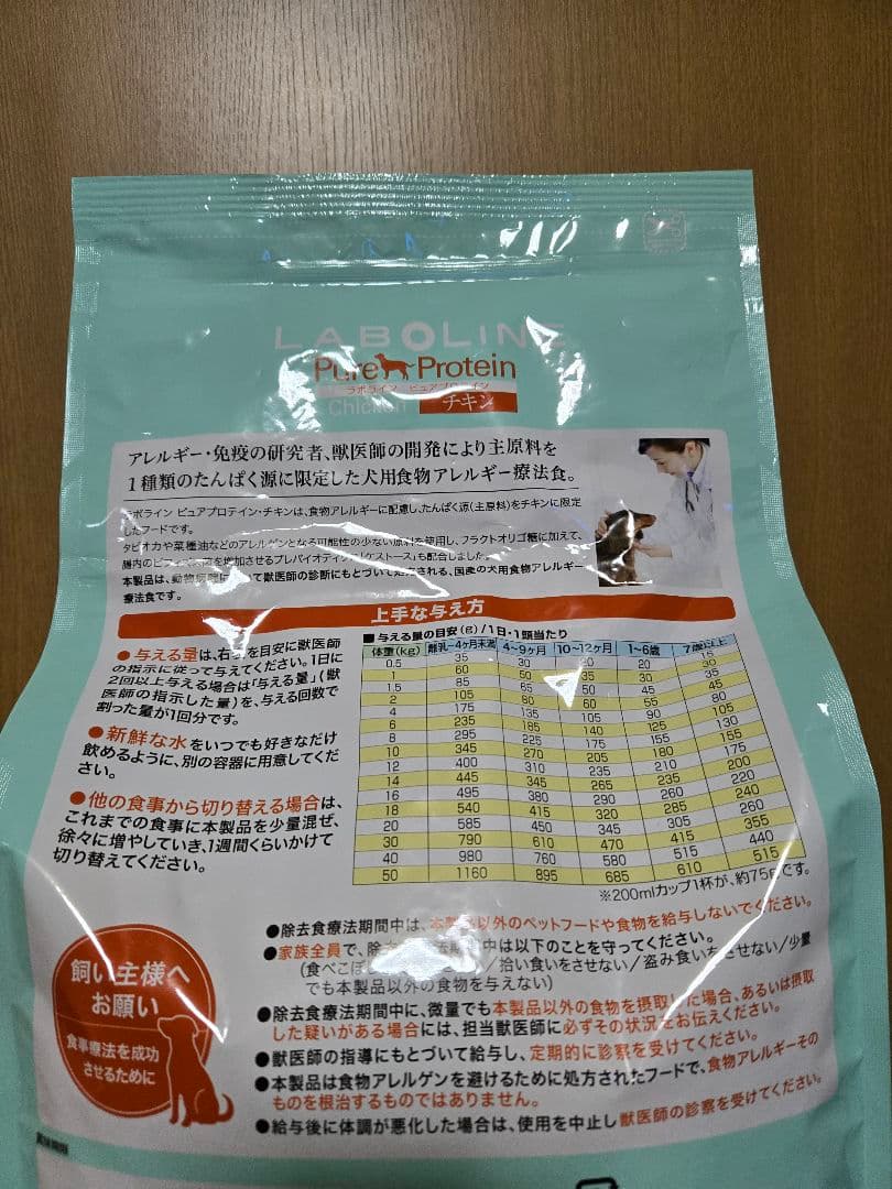 ラボライン ピュアプロテイン チキン （新薄型粒）