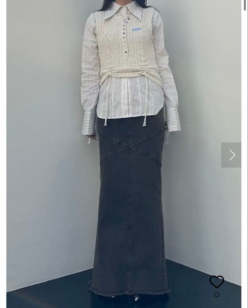 prank project Henley Bouclé Knit Tank