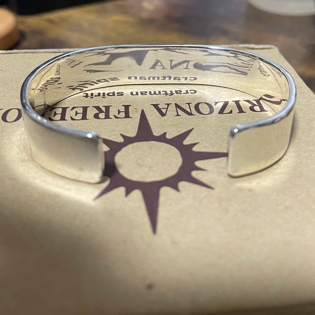 メンズ　極美品　アリゾナフリーダム バングル　12mm k18