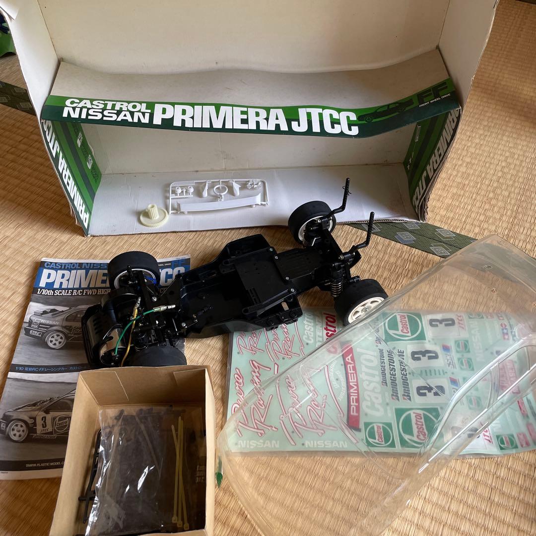 1/10 カストロールニッサンプリメーラJTCC ラジコン　ジャンク
