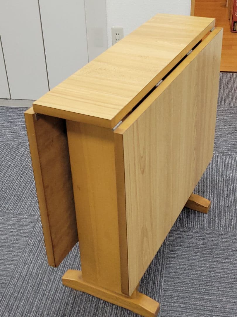 折りたたみ式 ダイニングテーブル 両バタフライテーブル