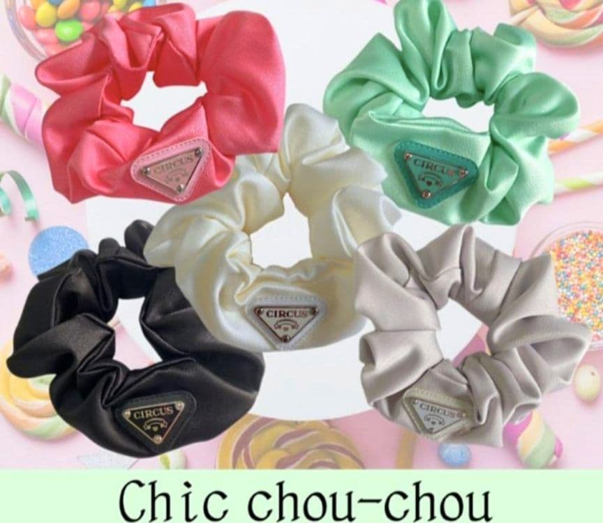 Chic Mesh タンクBlack＆Salmon サーカスサーカスcircus