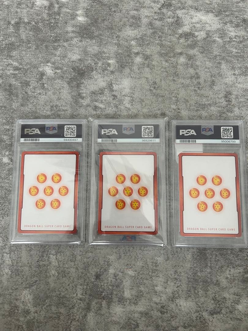 エナジーマーカー01 パラレル 孫悟飯・悟空・トランクス[psa10］まとめ売り