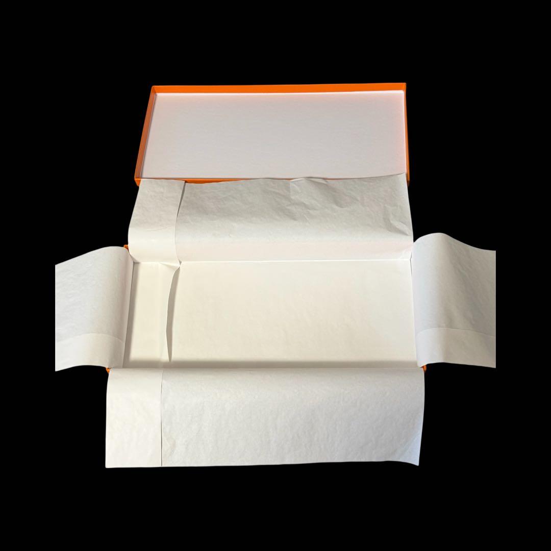 エルメス 空箱 ギフトボックス リボン付き 薄紙付き プレゼント - メルカリ