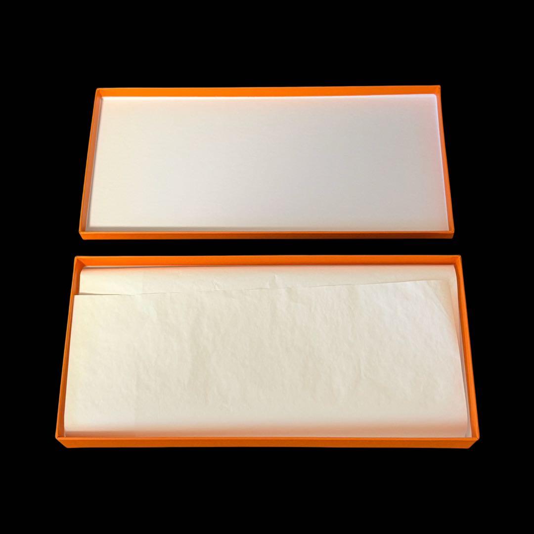 エルメス 空箱 ギフトボックス リボン付き 薄紙付き プレゼント - メルカリ