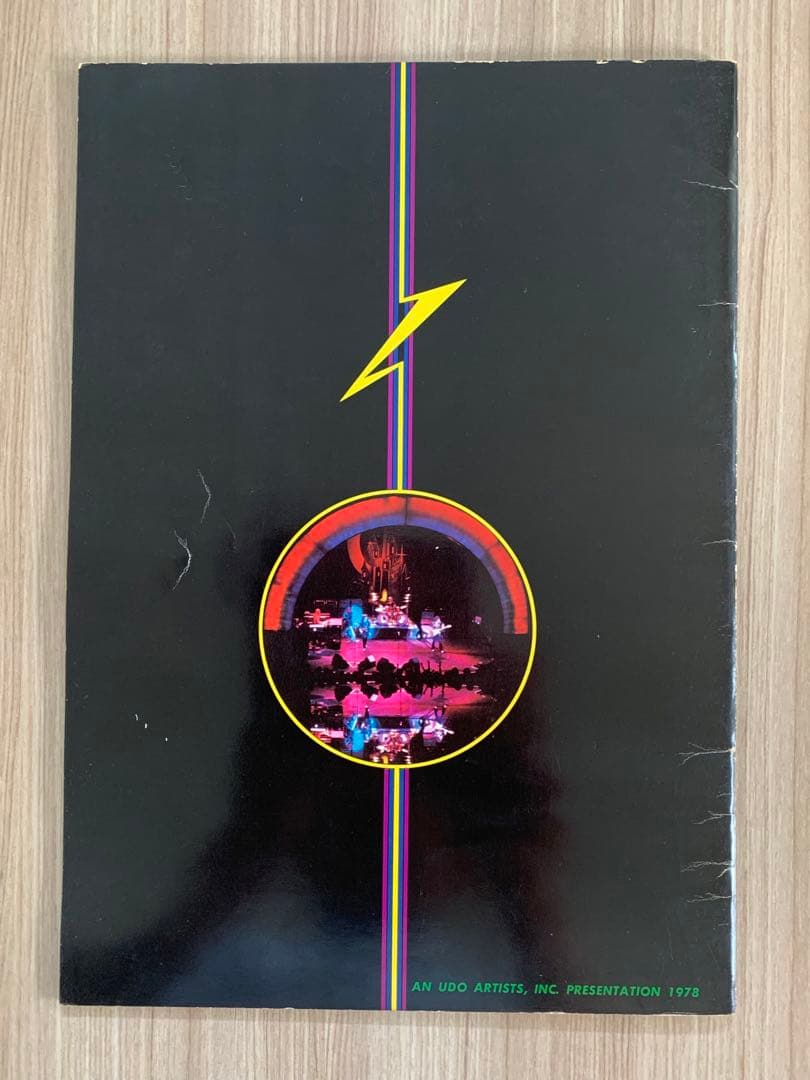1978年リッチーブラックモア レインボー コンサートパンフレット