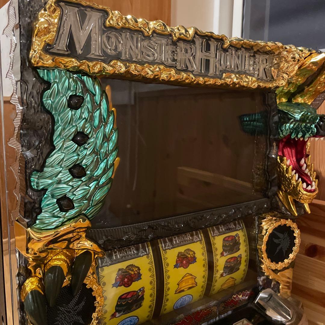 パチスロ】五号機モンスターハンター月下雷鳴実機引き取り限定愛知
