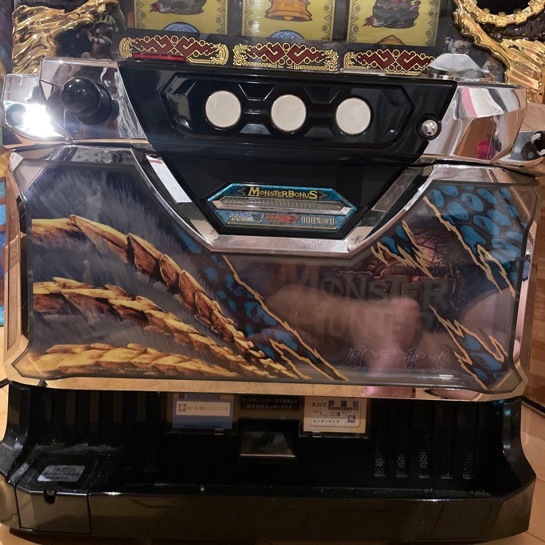 パチスロ】五号機モンスターハンター月下雷鳴実機引き取り限定愛知