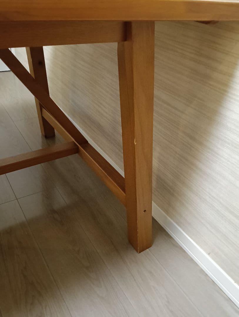 NITORI ダイニングセット カーシーLBR 天然木 クラシックス d2552