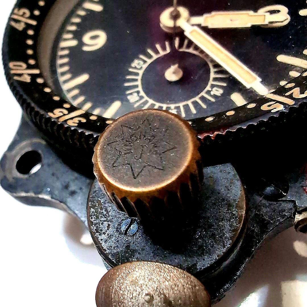 ドイツ空軍　航空　計器　時計