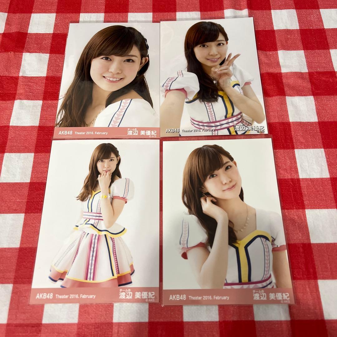 NMB48 生写真 渡辺美優紀 コンプ 2016 February 共通ポーズ - メルカリ