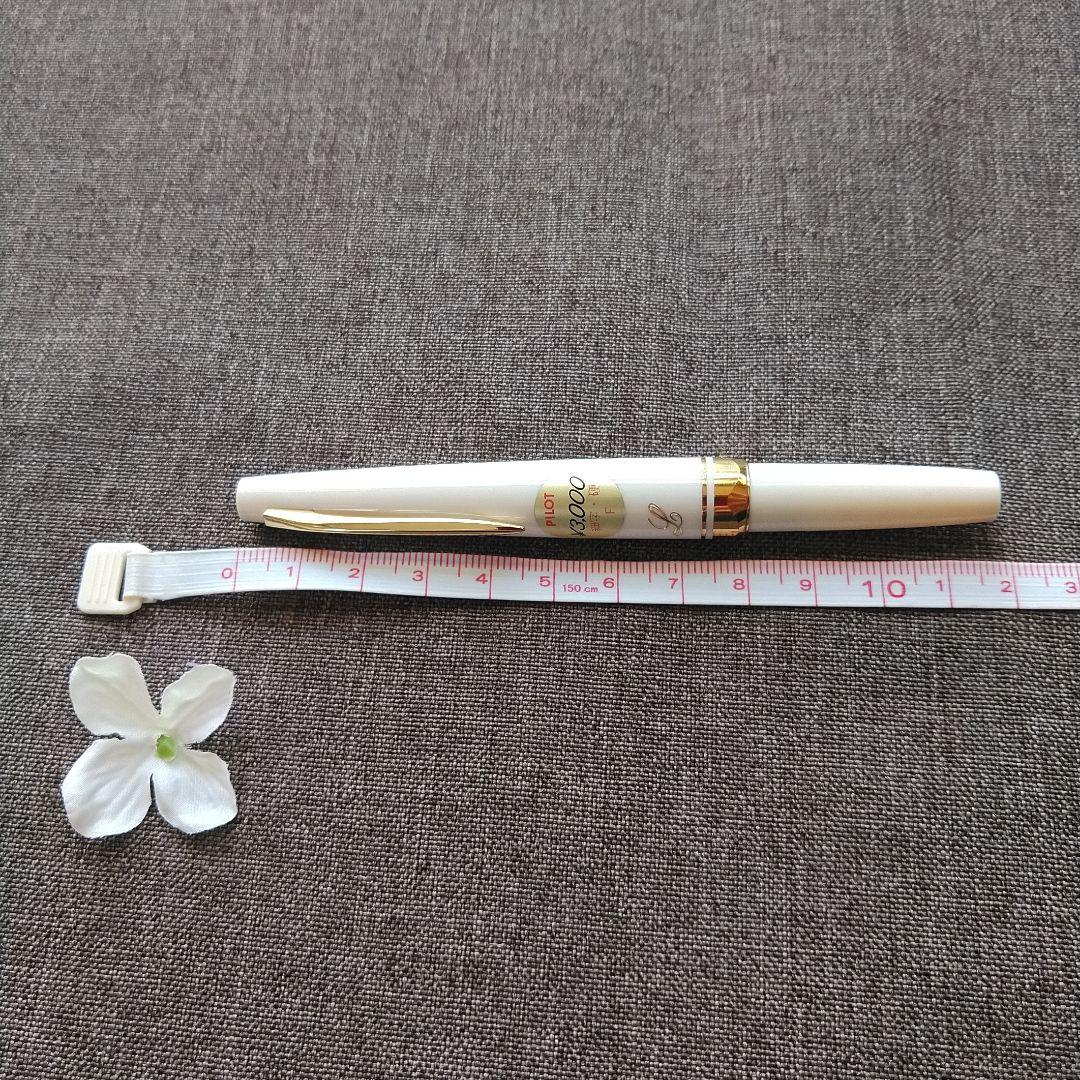 PILOT パイロット Lady レディー X3000 ホワイト 万年筆 18K