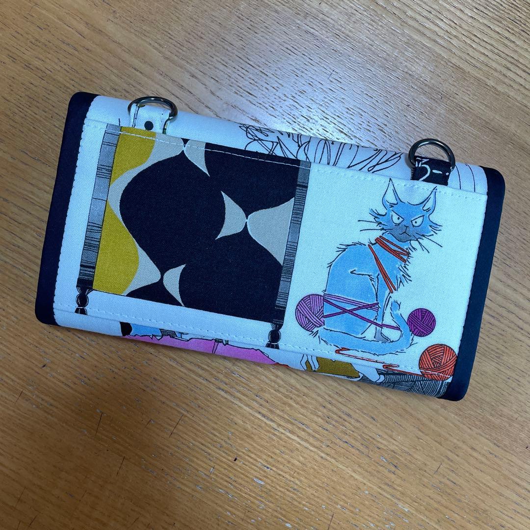 はなはなはち　長財布　やりくり財布　ハンドメイド　トートバッグ