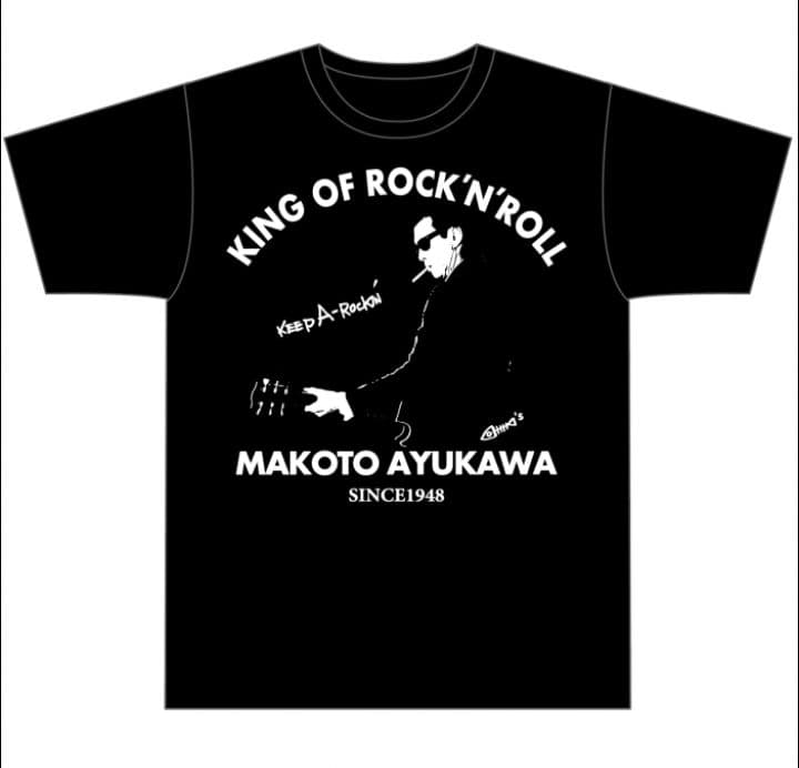 鮎川誠 Tシャツ Lサイズ シーナ&ロケッツ - メルカリ