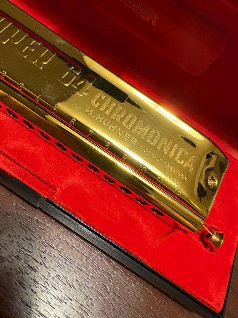HOHNER・SUPER 64・クロマチックハーモニカ
