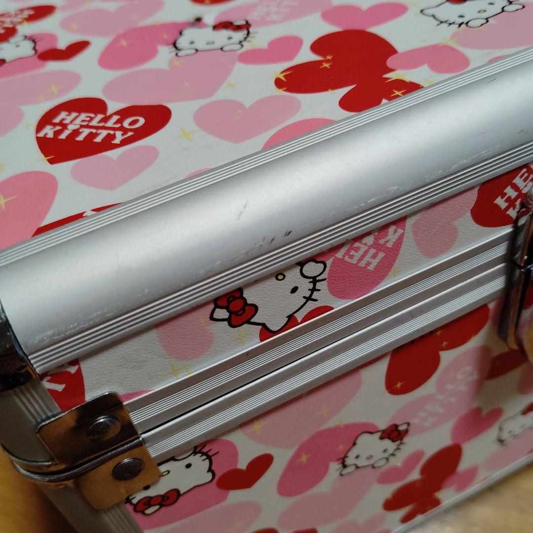 ハローキティちゃん★トランクボックス収納バッグケースHelloKittyレア希少