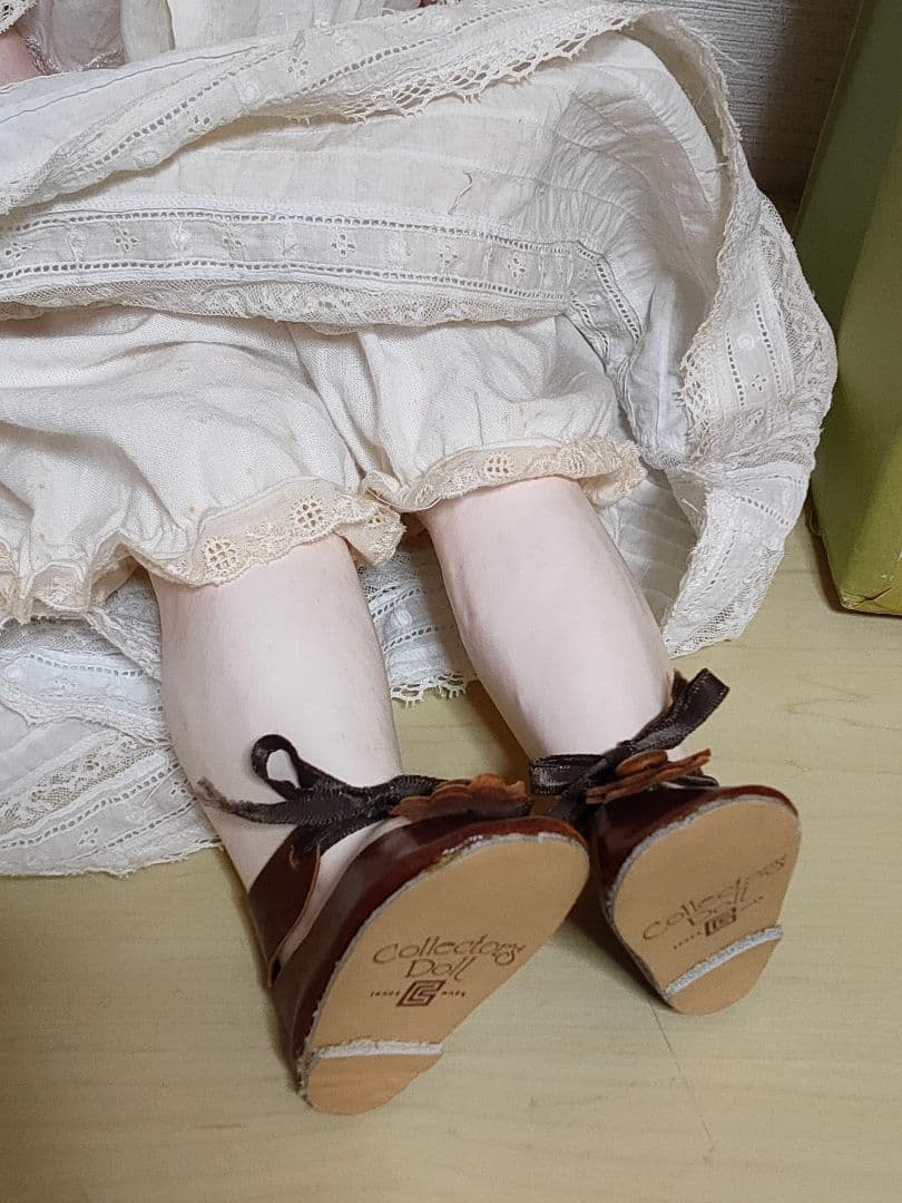 ビスクドール ロングフェイスジュモー リプロ 58㎝ Jumeau - メルカリ