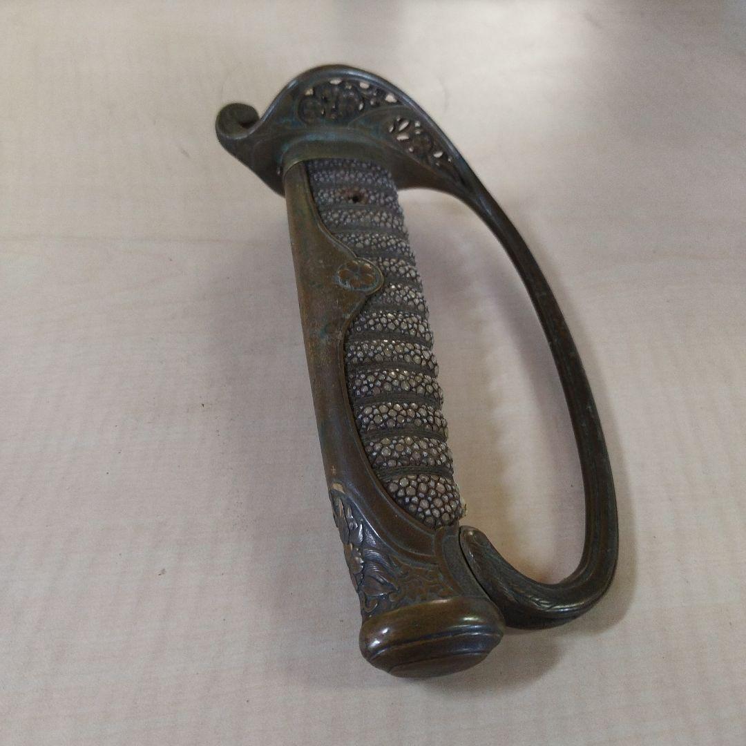 旧日本軍　サーベル　柄　鍔　貴重　戦争