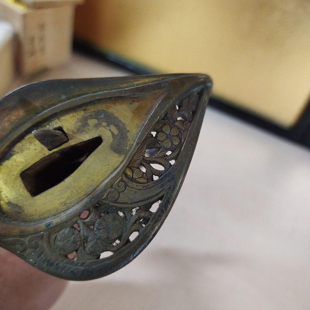 旧日本軍　サーベル　柄　鍔　貴重　戦争