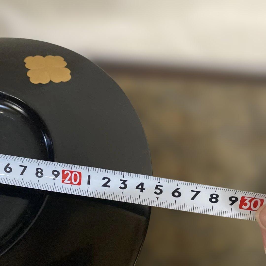 茶道具 懐石道具 飯器と脇引丸盆 輪島塗木箱入り - メルカリ