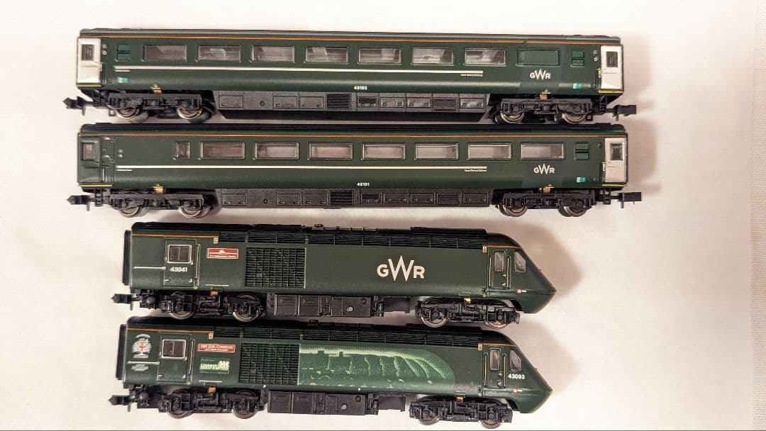 鉄道模型 GAUGEMASTER CLASS43 HST GWR Castl Set