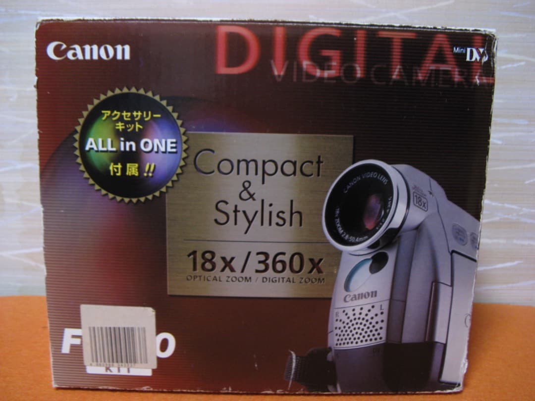 動作OK❗️☆CanonのMiniDV/デジタルビデオカメラ・FV200