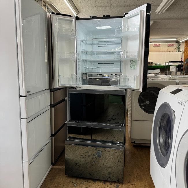 地域限定送料無料　美品 TOSHIBA 東芝 冷凍冷蔵庫 GR-K460FWX