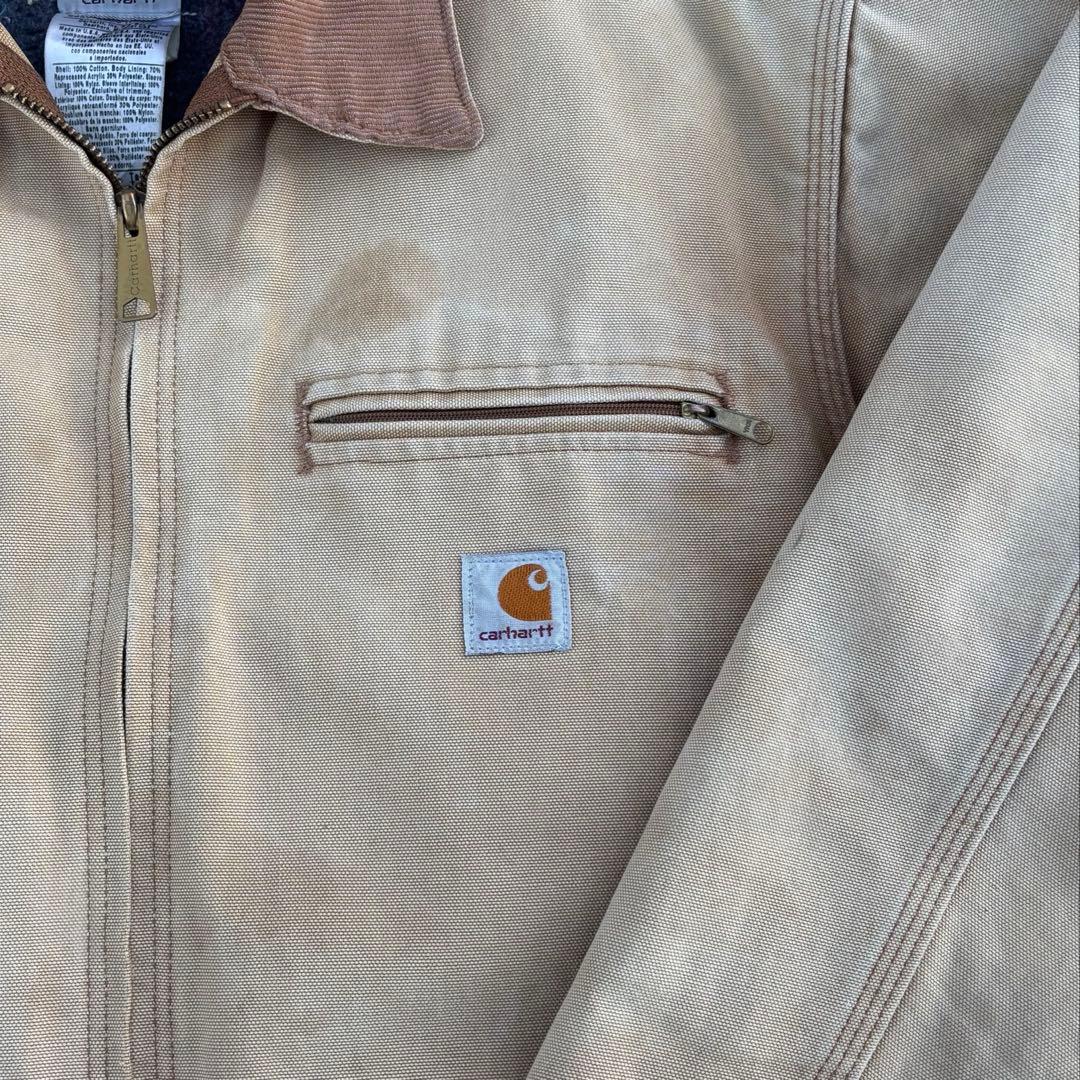 Carhartt デトロイトジャケット J01 ブラウン 42 USA製