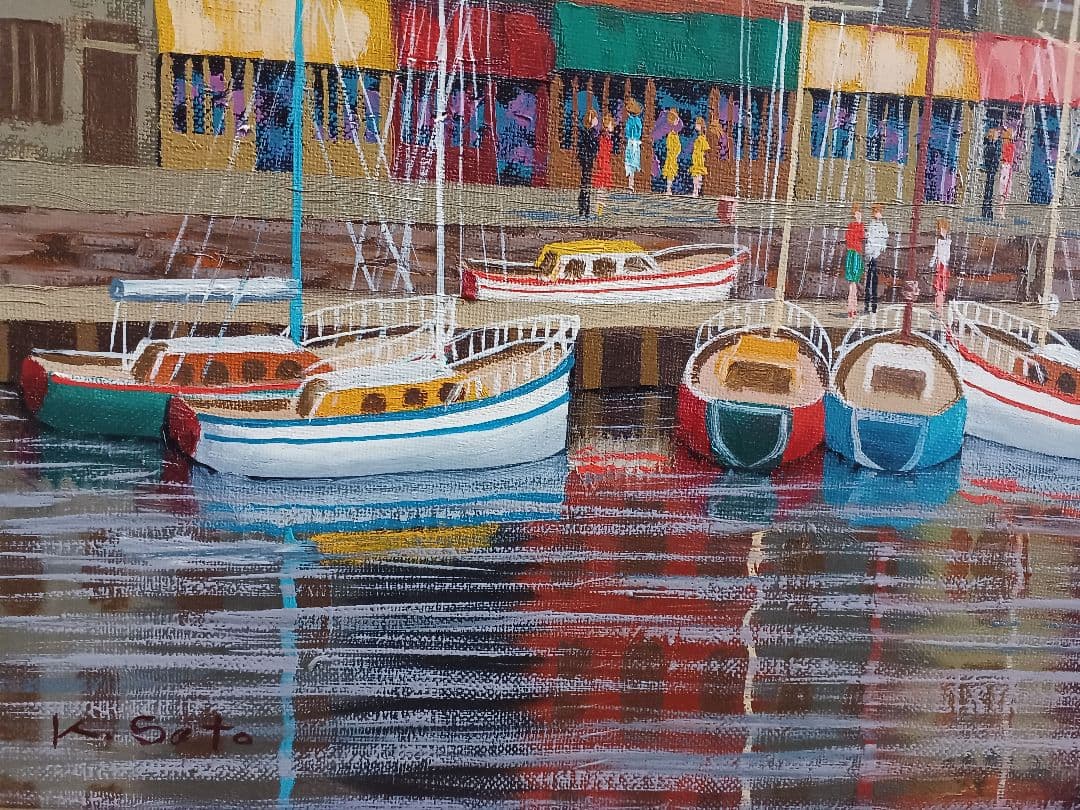 佐藤計 　「ノルマンディー」　油彩　F8号　應美会　 双樹会会員　 鹿児島県出身