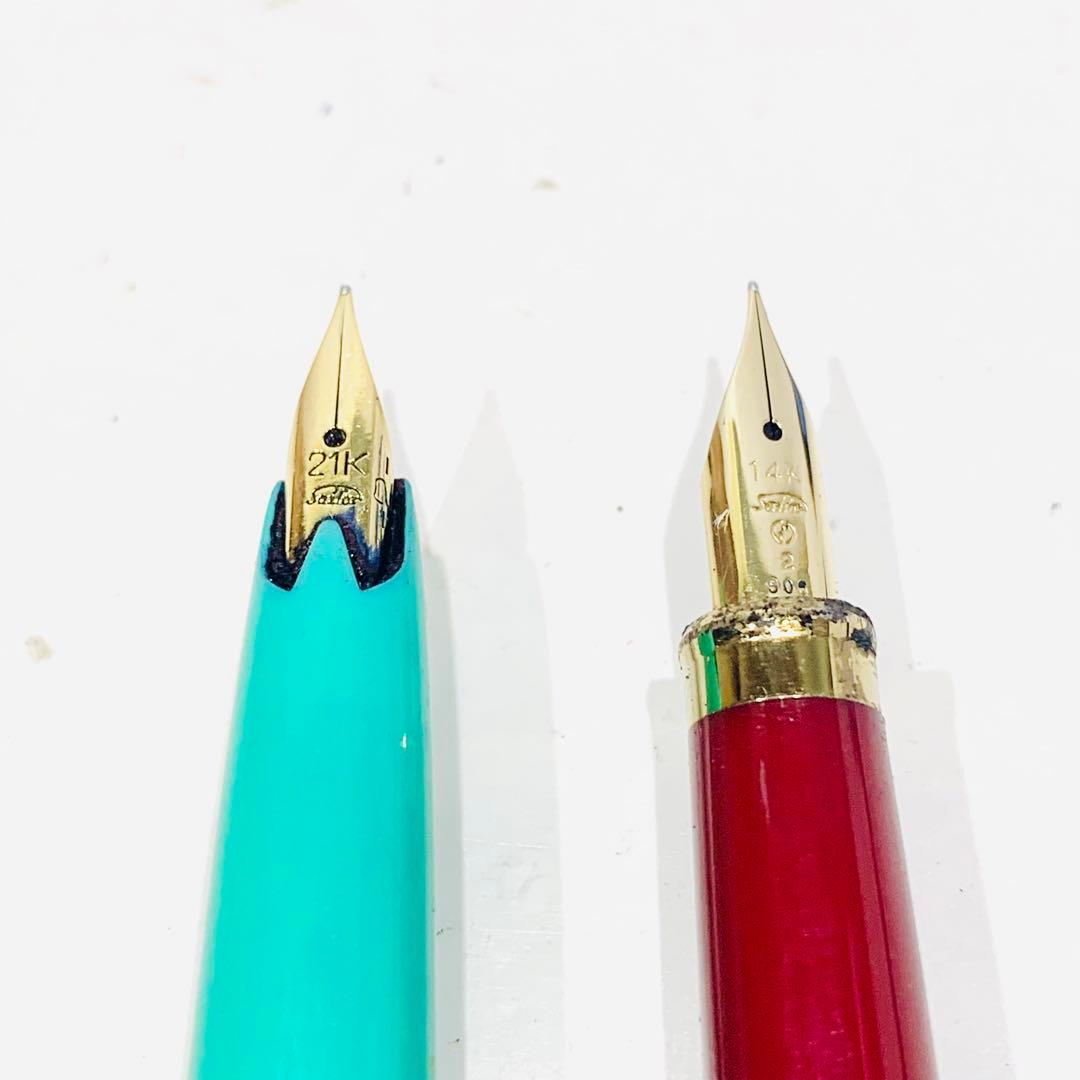 プラチナ セーラーなど 万年筆 まとめ売り ペン先 18金1011-S4541s