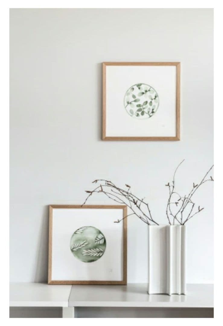 Silke Bonde　アートポスター　4枚セット