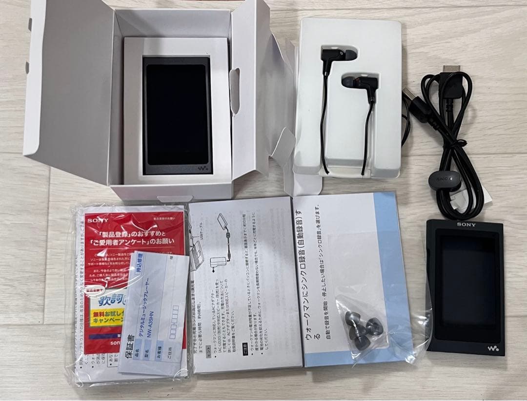 SONY ウォークマンDIGITAL MUSIC PLAYER NW-A35HN