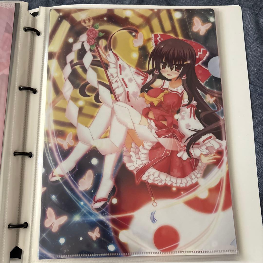 東方project 霊夢 美少女 クリアファイル VZ8 東方project 霊夢 水着