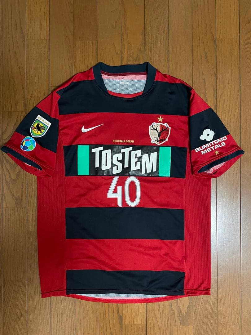 08/09 NIKE 鹿島アントラーズ 小笠原満男 ユニフォーム L - メルカリ