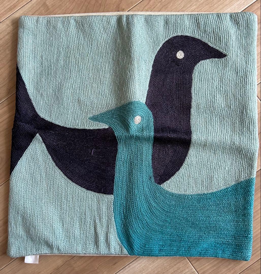 Jonathan Adler 鳥デザイン クッションカバー 2枚セット