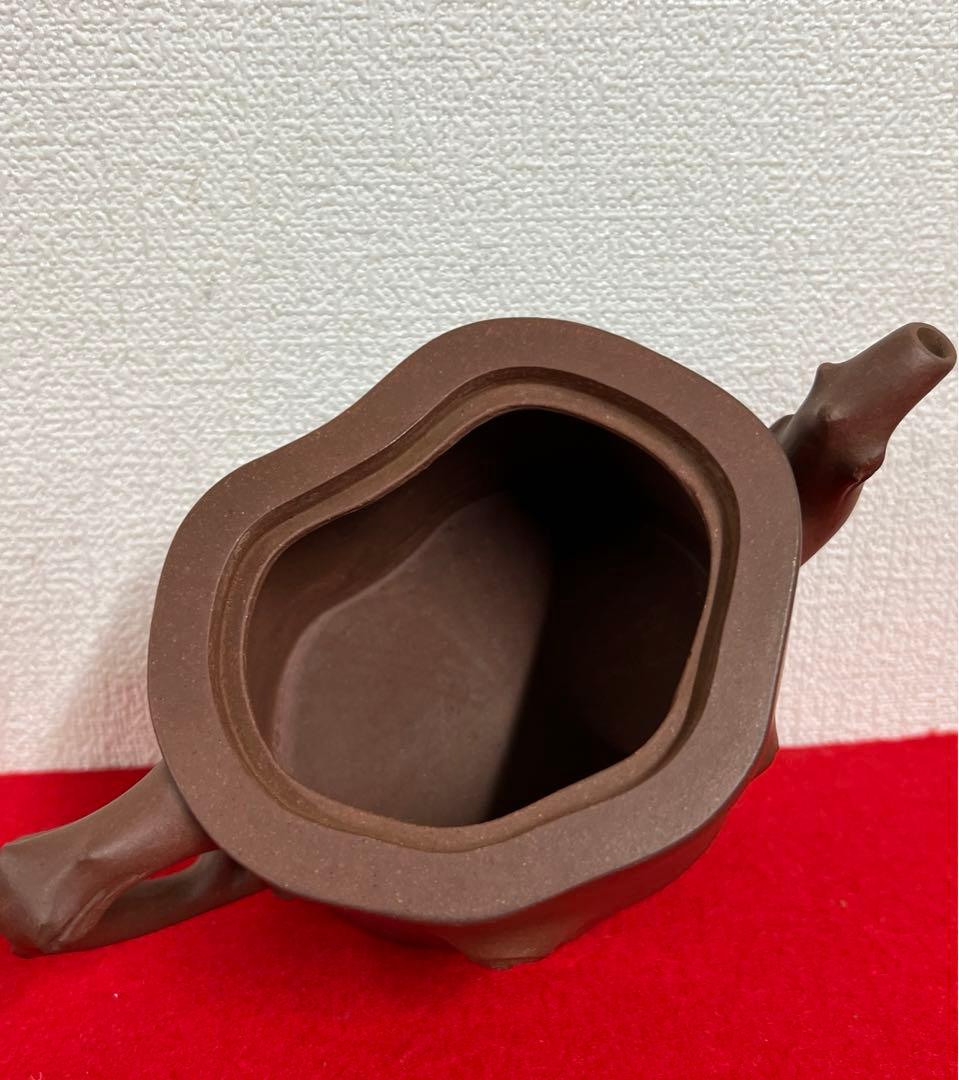 急須 呉亮屏梅椿紫砂茶壺 【呉亮屏】在銘