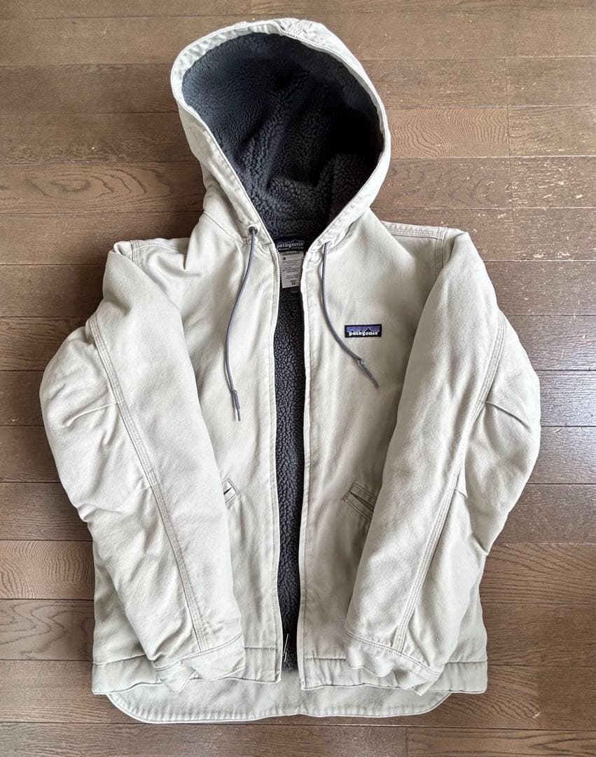 パタゴニア 【ラインドキャンバスフーディ】XS 焚火ジャケット