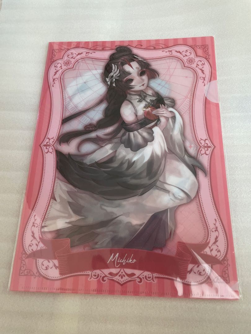 第五人格 クリアファイル 芸者 美智子 丹頂鶴 あにまる アニメイト　入手困難 第五人格 クリアファイル 第五人格 クリアファイル 芸者 美智子 丹頂鶴