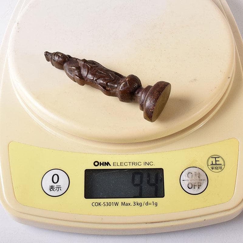 仏教美術　古銅　聖観音菩薩立像　懐中仏　仏像　C　7629