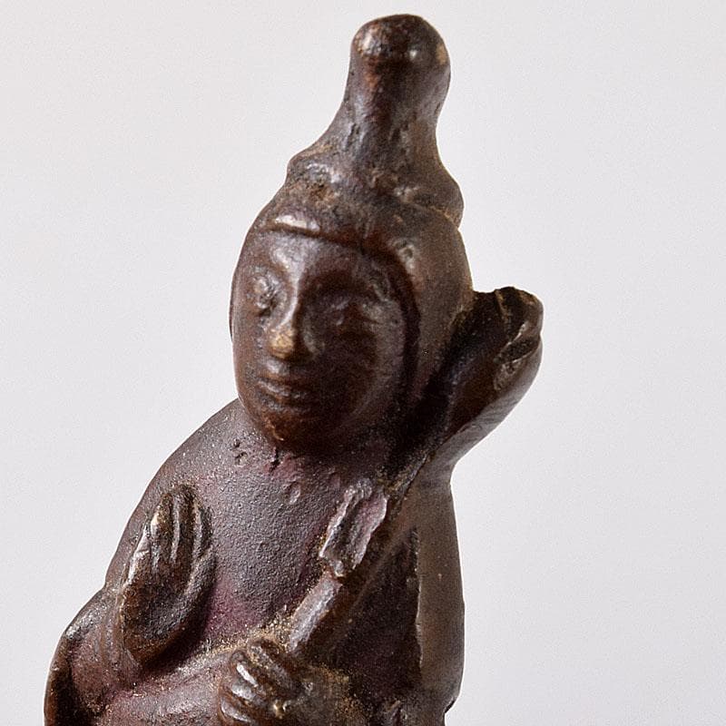 仏教美術　古銅　聖観音菩薩立像　懐中仏　仏像　C　7629