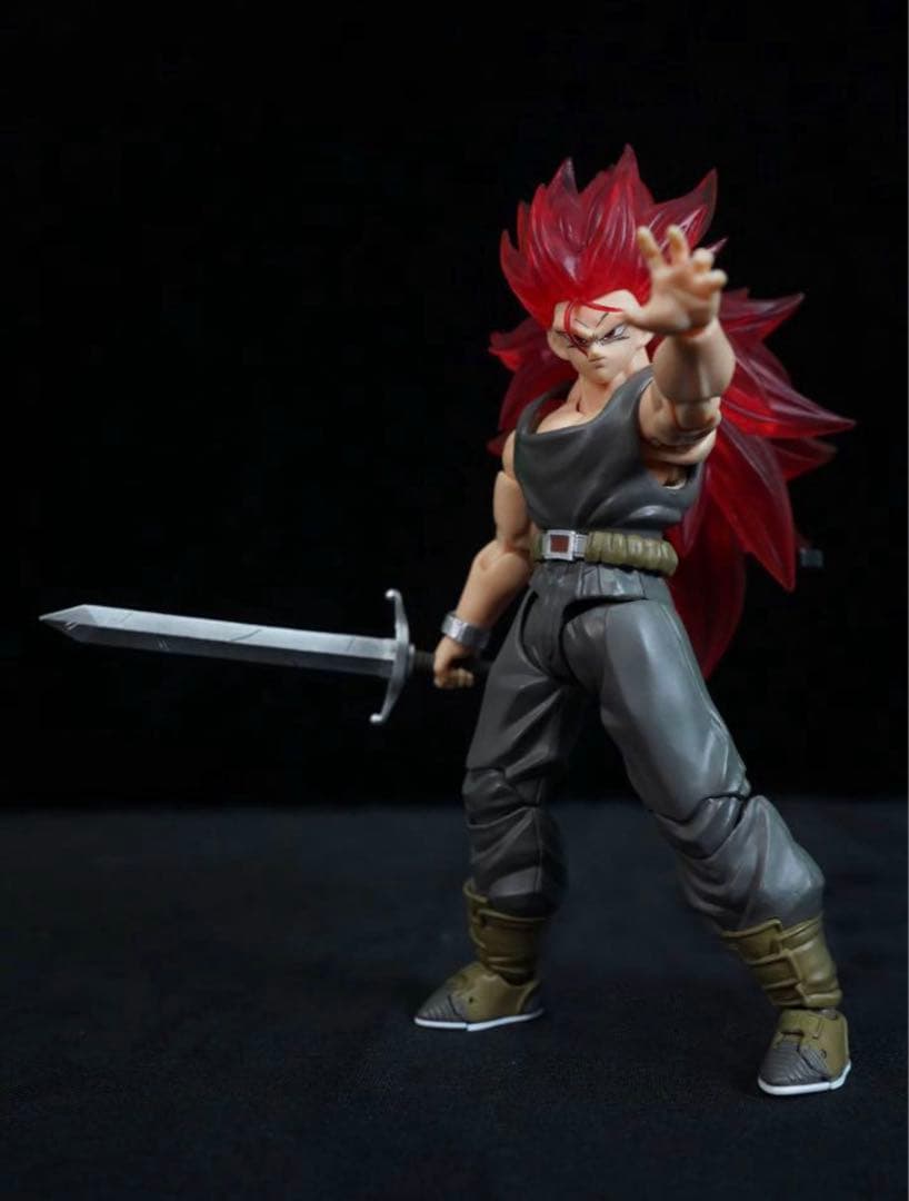激レア 海外限定s.h.figuartsトランクス 超サイヤ人3 ゴット クリア