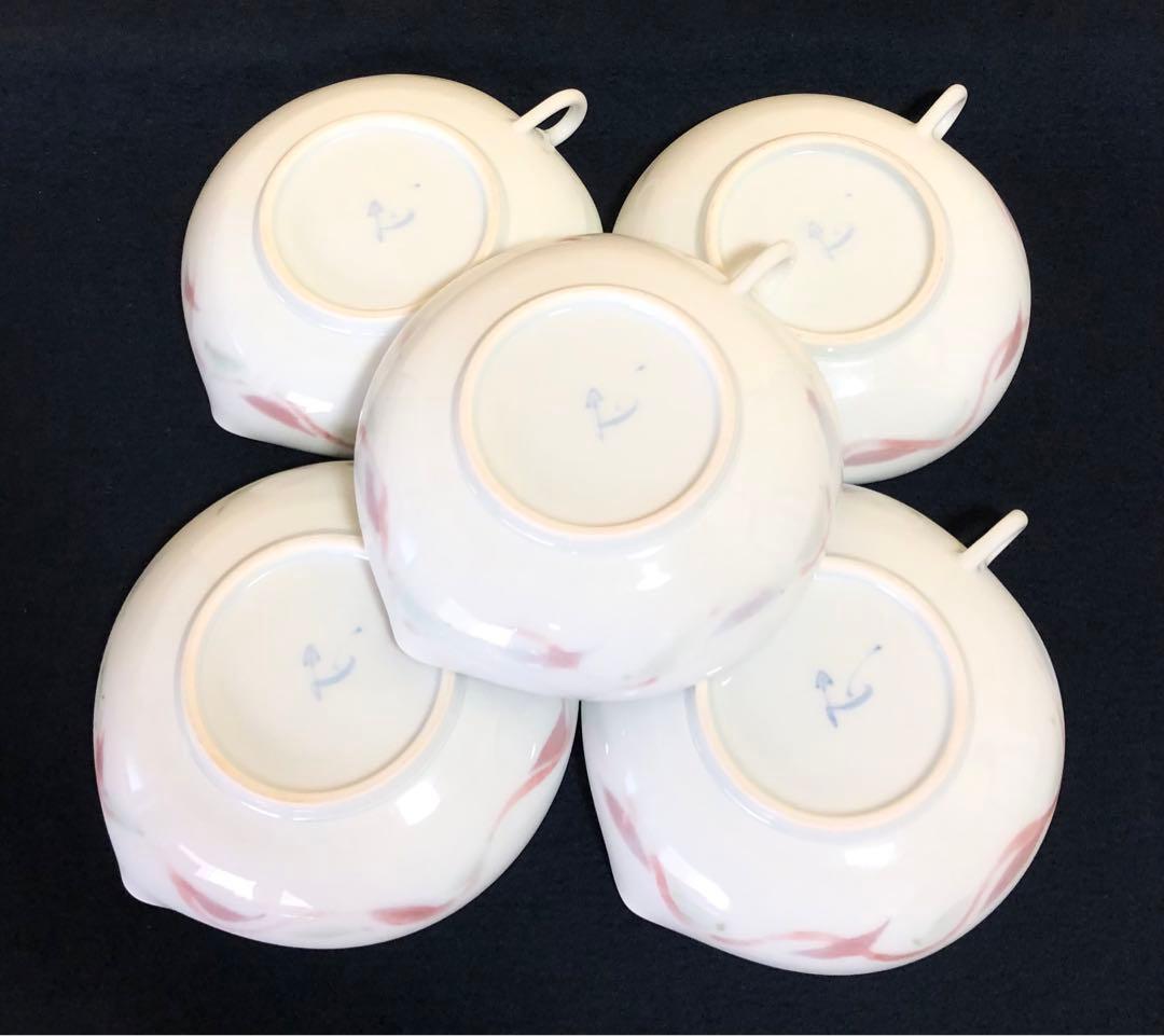 《R》花碗皿5客組 日展作家 一位窯 田中忍 共箱　251218か1