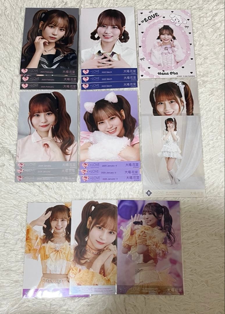 LOVE 大場花菜 生写真 封入 まとめ売り - メルカリ